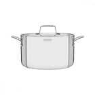 Caçarola Tramontina Grano Funda Em Aço Inox Corpo Triplo Com