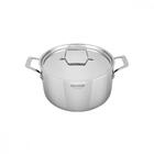 Caçarola Tramontina Grano Rasa Em Aço Inox Corpo Triplo Com T