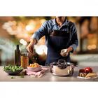 Caçarola Tramontina Grano Rasa Em Aço Inox Corpo Triplo Com T