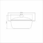 Caçarola Tramontina Lyon 24cm 3,7l Alumínio Forjado Antiadere