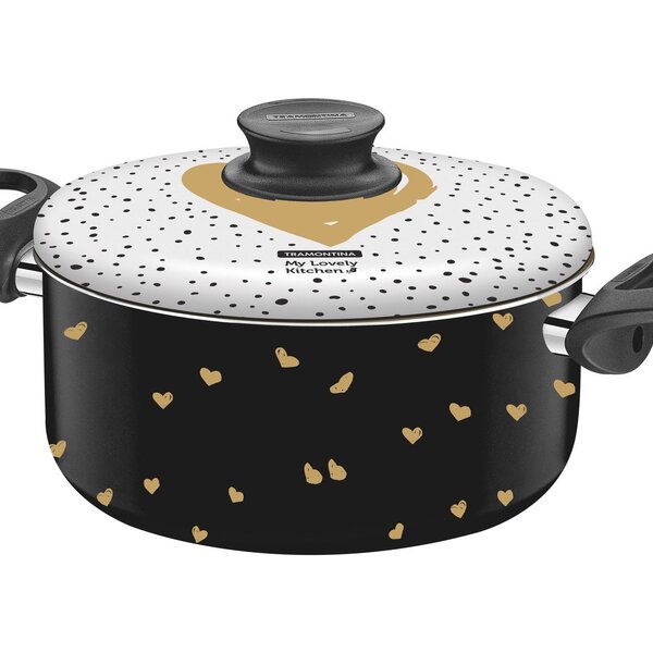 Caçarola Tramontina My Lovely Kitchen Alumínio Antiaderente