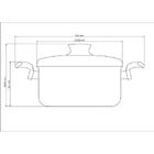 Caçarola Tramontina My Lovely Kitchen Alumínio Antiaderente