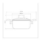 Caçarola Tramontina Paris Em Alumínio Com Revestimento Intern
