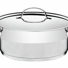 Caçarola Tramontina Professional  Rasa Em Aço Inox Fundo Trip