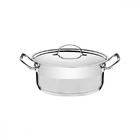 Caçarola Tramontina Professional Rasa Em Aço Inox Fundo Tripl