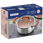 Caçarola Tramontina Romagna Aço Inox Cerâmico Marfim 20 Cm 3