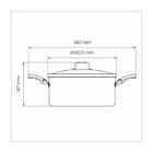 Caçarola Tramontina Turim Em Alumínio Com Revestimento Intern