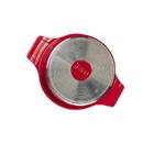 Caçarola Vermelha Antiaderente Em Cerâmica Javali Aa 24cm