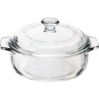 Caçarola Vidro Temperado Transparente 1 8l Libbey 7x22x22cm