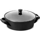 Caçarola Wok 32cm 3000ml - Ceraflame - Preto