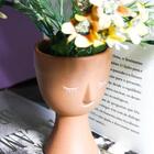 Cachepo Barro Pequeno