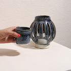 Cachepô Cerâmica Mirage - Azul Escuro