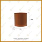 Cachepó Cilindro De Alumínio Cobre