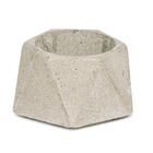 Cachepô De Concreto Decorativo Tenda 6cm Cinza Linha Eco