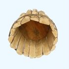 Cachepo De Madeira Rustico 20 Cm X 15 Cm - Kit 02 Unid