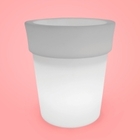 Cachepô De Plantas Standing Led