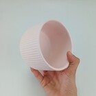 Cachepô Decorativo Para Plantas Flores De Cerâmica Rosa 11cm