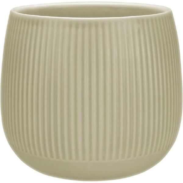 Cachepô Decorativo Planta Vaso Home&co Cerâmica 12x13x13cm Be