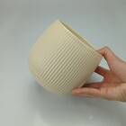 Cachepô Decorativo Planta Vaso Home&co Cerâmica 12x13x13cm Be