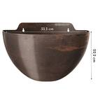 Cachepô Elegance De Parede Médio (5,5l) Café Nutriplan