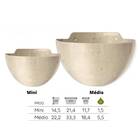 Cachepô Elegance De Parede Mini (1,5l) Travertino Nutriplan