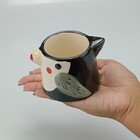 Cachepô Home&co Cerâmica 7x9x10cm Cinza