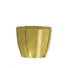 Cachepô Redondo Em Cerâmica 10,5cmx12,5cm