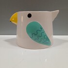 Cachepô Vaso Decorativo Enfeite Planta Cerâmica 12x19x19cm Cr