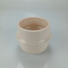 Cachepô Vaso Decorativo Home&co Cerâmica 10x13x13cm Creme