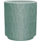 Cachepô Vaso Decorativo Home&co Cerâmica 13x11x11cm Verde
