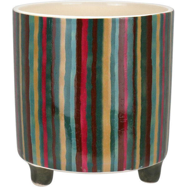 Cachepô Vaso Decorativo Home&co Cerâmica 15x14x14cm Color