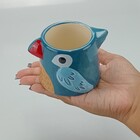 Cachepô Vaso Decorativo Home&co Cerâmica 7x9x10cm Azul