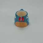 Cachepô Vaso Decorativo Home&co Cerâmica 7x9x10cm Azul