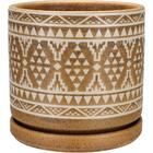 Cachepô Vaso Decorativo Planta Home&co Cerâmica 11x11x11cm Ma