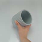 Cachepô Vaso Decorativo Planta Home&co Cerâmica 13x12x12cm Ci