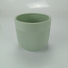 Cachepô Vaso Decorativo Planta Home&co Cerâmica 13x14x14cm Ve