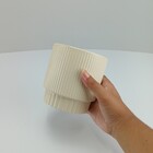 Cachepô Vaso Enfeite Decorativo Redondo Home&co Cerâmica 12x1