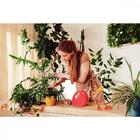 Cachepo Vaso Mimmo Para Jardim Em Plastico 1,7 Litros Amarelo