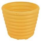 Cachepo Vaso Mimmo Para Jardim Em Plastico 1,7 Litros Amarelo