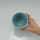 Cachepô Vaso Planta Decorativo Home&co Cerâmica 9x10x10cm Azul