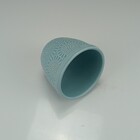 Cachepô Vaso Planta Decorativo Home&co Cerâmica 9x10x10cm Azul