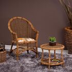 Cachepô Vaso Plantas Em Vime Cálice