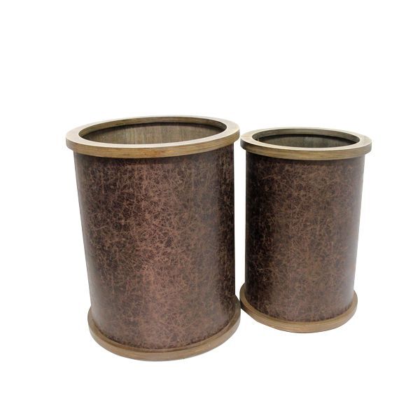 Cachepôs Conjunto 2 Peças Tamborete