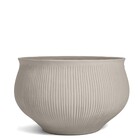 Cachepot  de Cimento Cinza 17,5x27x27cm Mart