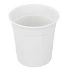 Cachepot Alumínio 20x13cm Branco Fosco