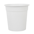 Cachepot Alumínio 20x13cm Branco Fosco