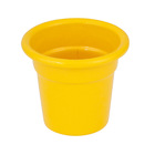 Cachepot Alumínio Amarelo Mini
