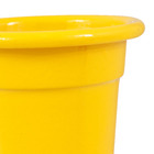 Cachepot Alumínio Amarelo Mini