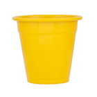 Cachepot Alumínio Amarelo Pequeno