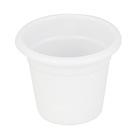 Cachepot Alumínio Branco Mini